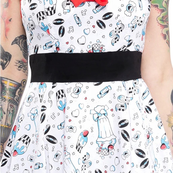 NWOT Sourpuss Lazy Sundae Erin Dress Sz XL - Picture 3 of 6